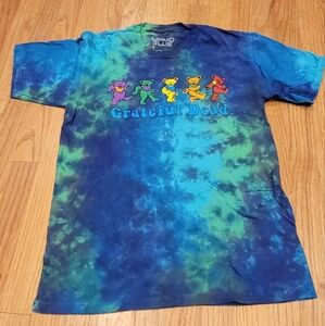 Grateful Dead Dancing Bears Tie Dye T-shirt